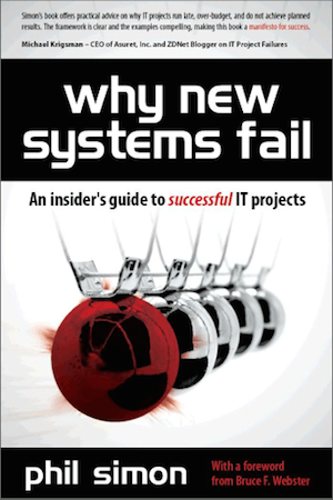 Cover for New Edition of Why New Systems Fail