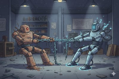 AI Giveth and Taketh Away