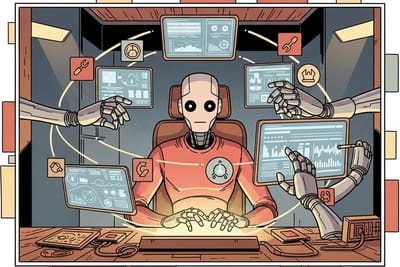 A Simple Example of AI Agents in Action